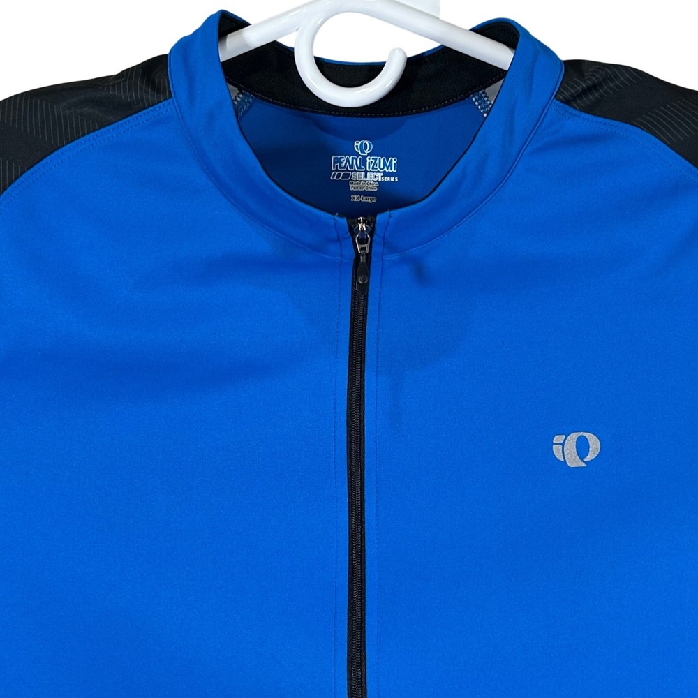 Pearl Izumi Select Series Cycling Jersey Blue Black Full Zip XXL